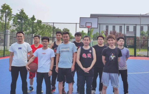 迎“篮”而上,精益“球”精:钧联电子篮球比赛开赛